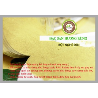 Bột nghệ đen 1kg, nguyên chất nhà xay