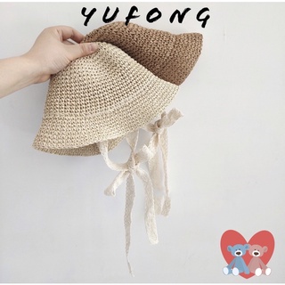 Mũ chống nắng trẻ em Hàn Quốc mùa Xuân và mùa hè, mũ cói siêu mềm cute kèm dây buộc cho bé