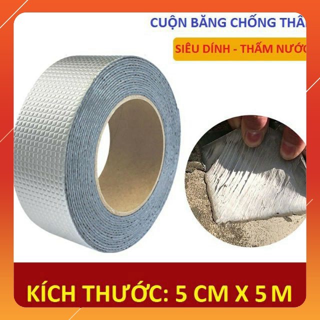 Cuộn Băng Keo Siêu Dính - Chống Thấm Vá Lỗ Thủng Đa Năng