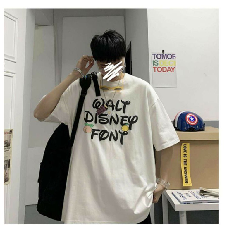 Áo thun tay lỡ Walt Disney Font 🥰🥰🥰😚☺