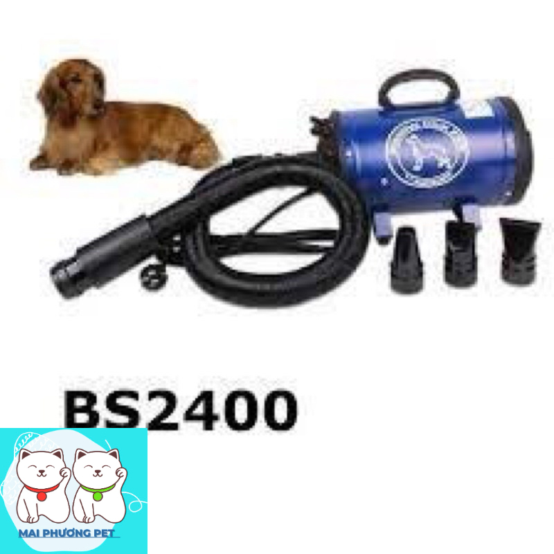 Máy sấy lông công suất lớn BS2400 chuyên dụng sấy 10 phút là ô kê la