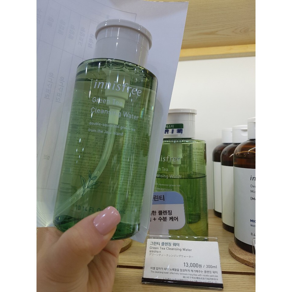 [INNISFREE] Nước tẩy trang trà xanh INNISFREE GREEN TEA CLEANSING 300ML