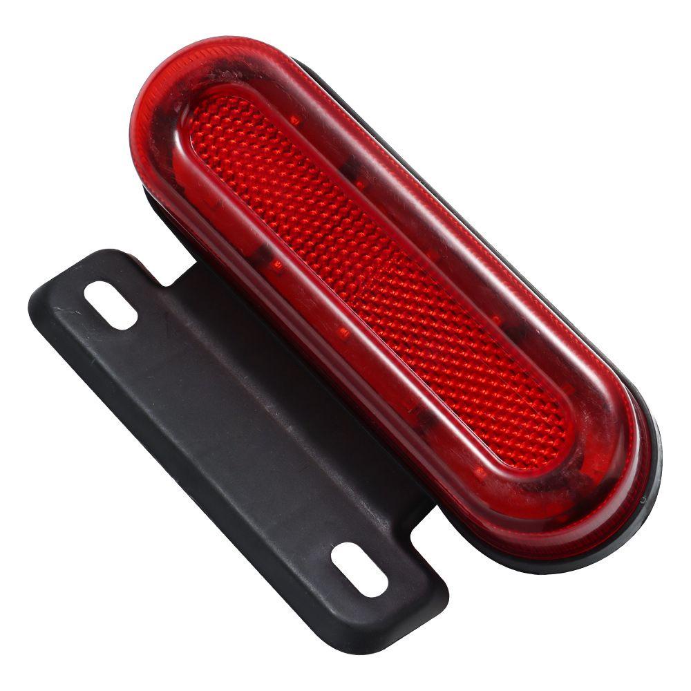 MUVAKO Đèn LED Đuôi Xe Đạp 48V 2 Lỗ Cắm 2 Bóng