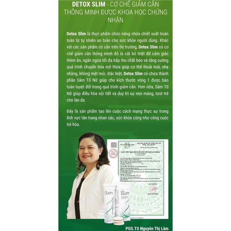 Viên sủi giảm cân Detox slim(hộp 20 viên)chính hãng cty 100% tuyển sỉ | BigBuy360 - bigbuy360.vn