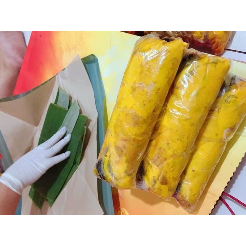 Chả Hoa ngũ sắc trứng muối+trứng bắt thảo đòn 500g