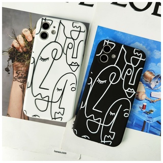 XIAOMI 11 4G 5G 9 8 Note10 Lite Pro Redmi Note11 Note10s Note9 Note8 Note7 Note6 9T 9 9A 9C 8 7 A3 Note 10 9 8 7 6 POCO M3 X3 line art wack soft case
