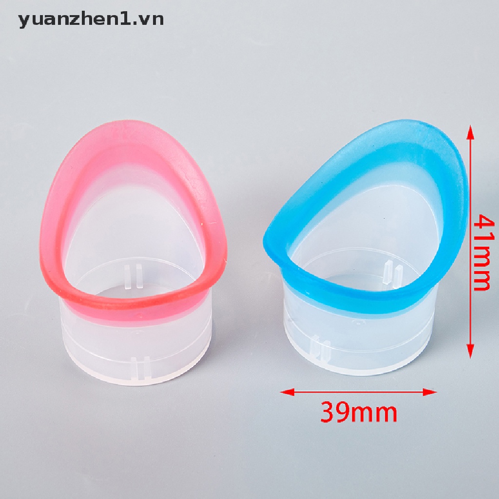 Set 2 Cốc Rửa Mắt Bằng Silicon Mềm Có Thể Tái Sử Dụng Kèm Hộp Đựng