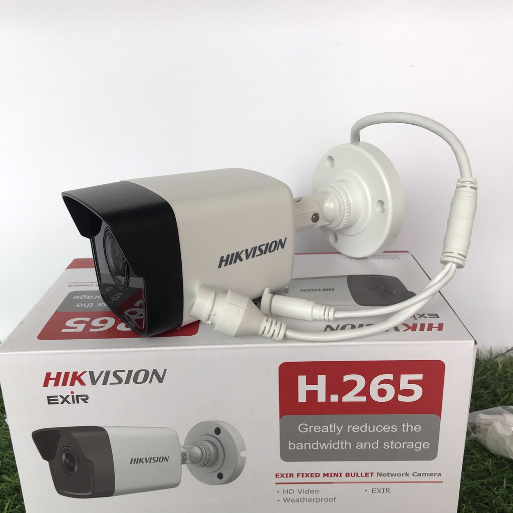 Camera IP HIKVISION DS-2CD1023G0E-I(L) 2.0 Megapixel hồng ngoại xa, chuẩn nén H265, hình ảnh Full HD- BẢO HÀNH 24 THANG