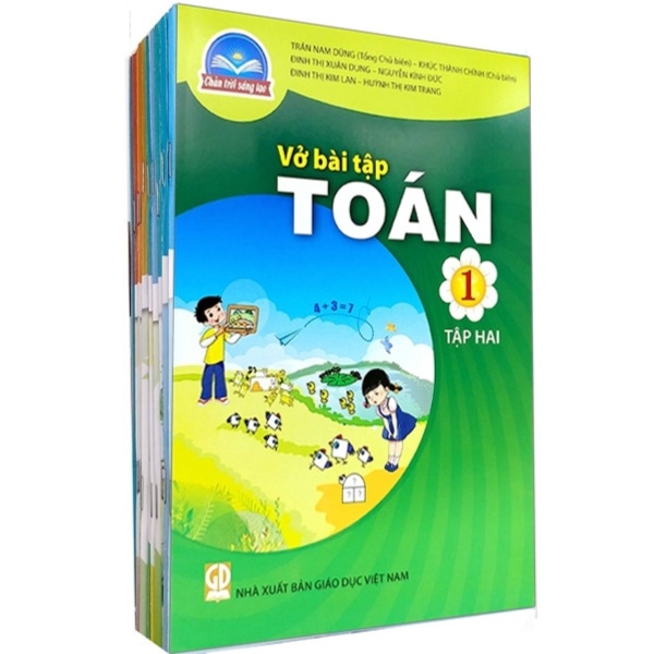 Sách Sách Giáo Khoa Bộ Lớp 1 - Chân Trời Sáng Tạo - Sách Bài Tập (Bộ 11 Cuốn) (2022)
