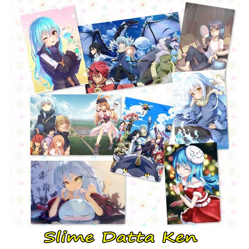 Bộ 8 Tấm Poster ( A3 - 43x29cm ) / Tranh Áp Phích Anime  - 20 Anime khác nhau