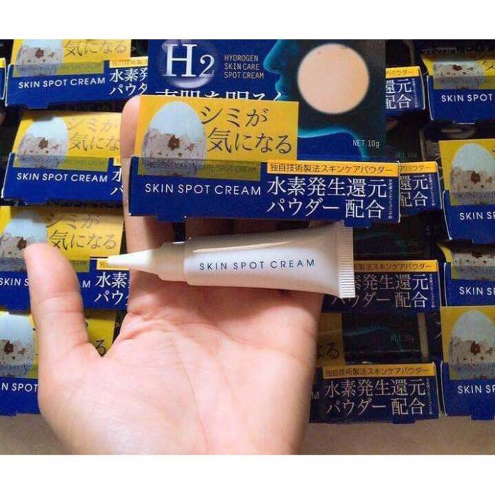 KEM GIẢM THÂM NÁM , TÀN NHANG H2 Hydrogen Skin Care Spot Cream 10g Nhật Bản.