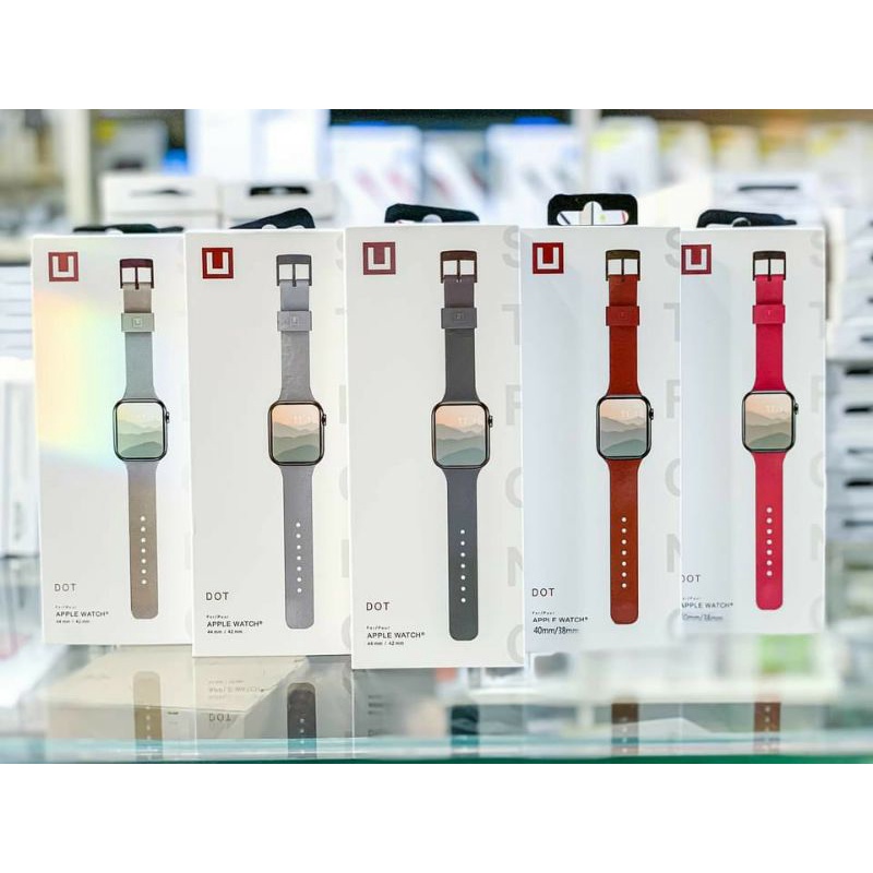 Dây Đeo Chính Hãng UAG Apple Watch 42mm/44mm [U] DOT Silicone Strap SKINJAM