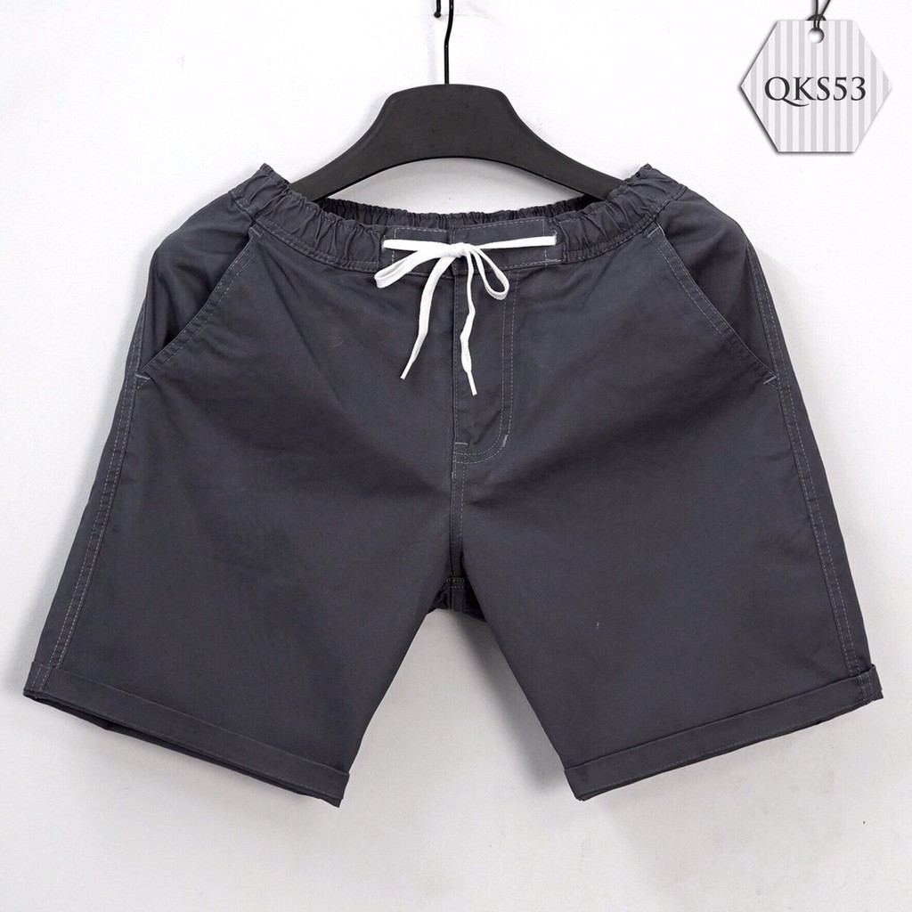 Quần Short Nam Kaki Thun Co Giãn Form Dáng Thể Thao, Quần Unisex Kaki Lửng | BigBuy360 - bigbuy360.vn