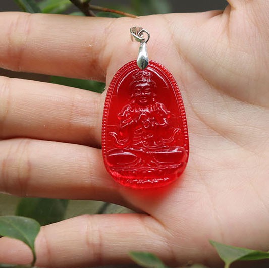 Mặt dây chuyền phật Bất Động Minh Vương size nhỏ - Bản mệnh tuổi Dậu
