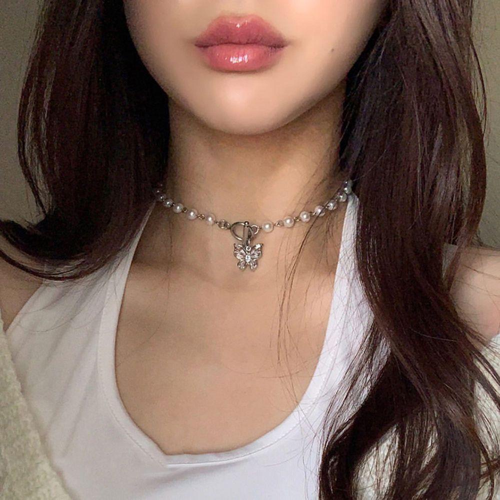 Vòng cổ Hai Lớp Mặt Hình Giọt Nước Sang Trọng Ngọt Ngào Cho Nữ