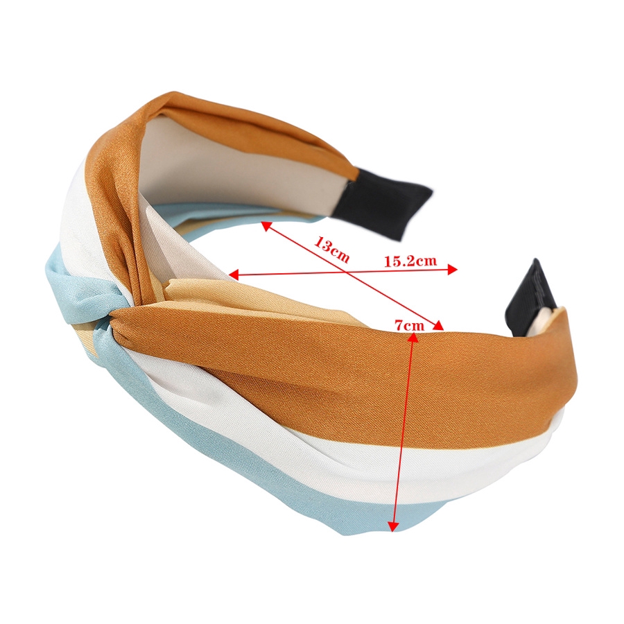 Cài tóc vải thắt nút phong cách thời trang Hàn