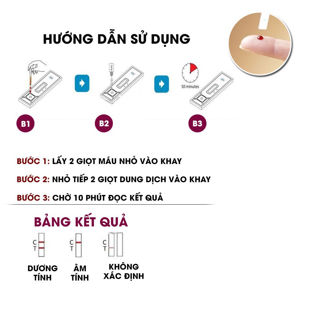 ✅ [CHE TÊN SẢN PHẨM] Que Test HIV Tại Nhà- FASTEP, từ MỸ dễ làm, chính xác đến 99,99% -VT0756