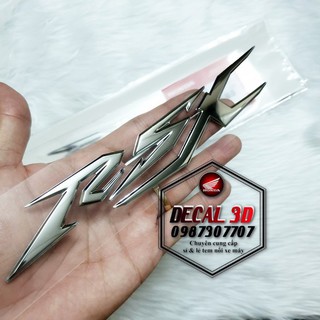 Tem chữ nổi Honda wave Rsx hàng zin cực đẹp