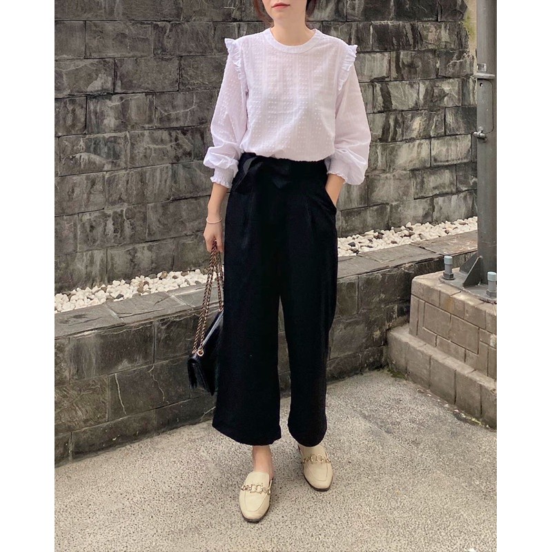 Áo kiểu RUCHAN
