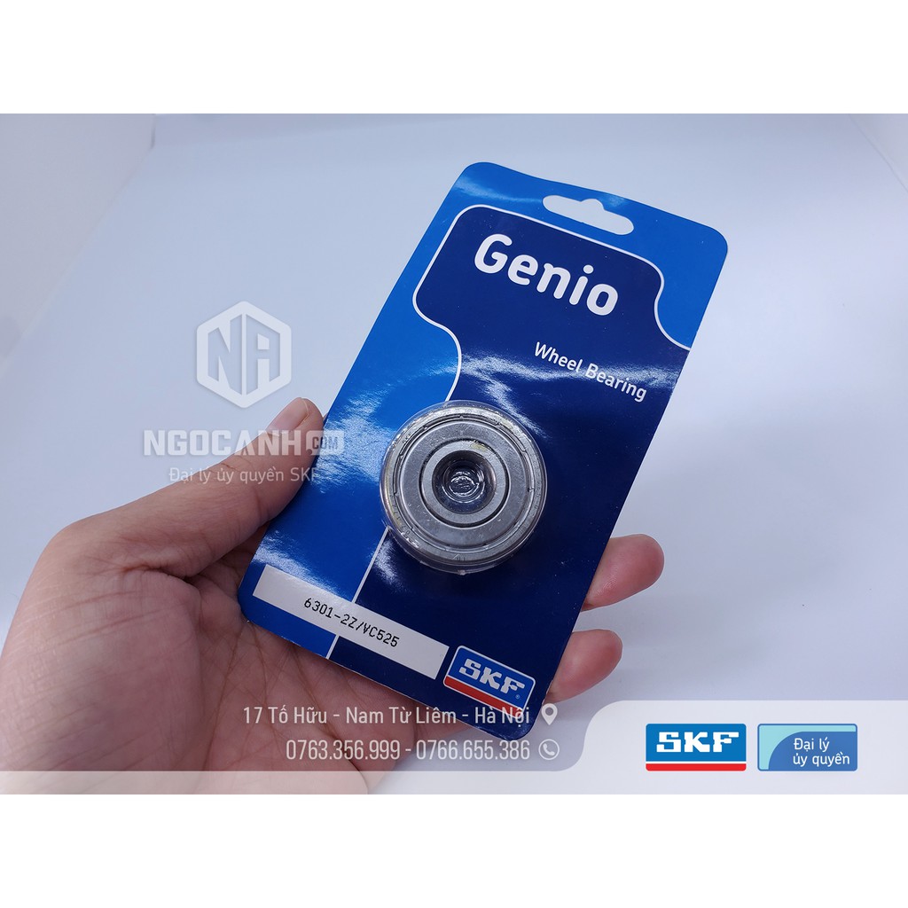 Bạc đạn xe máy SKF Genio 6301-2Z/VC525