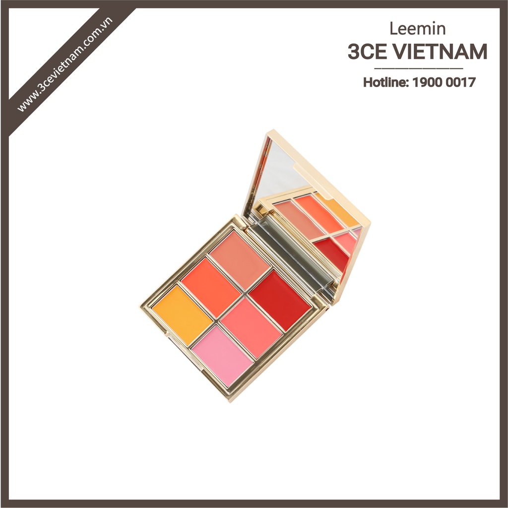 Bảng màu kem đa chức năng 3CE MULTI POT PALETTE #GOING STEADY - 3CE VietNam Leemin