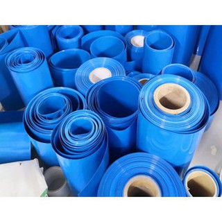 Màng co nhiệt pvc cách điện bọc cell pin 18650 bản 250mm - 1 mét