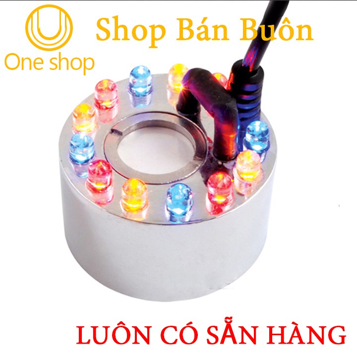 Combo Động Cơ Phun Sương HB20 Zin 16W có Đèn và Nguồn 24V-2A (Tặng Quạt Tản Nhiệt 8x8x2,5Cm 24V )