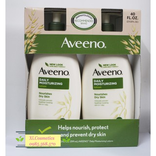 Dưỡng thể lúa mạch làm mềm da Aveeno Daily Moisturizing lotion 591 ml mỹ