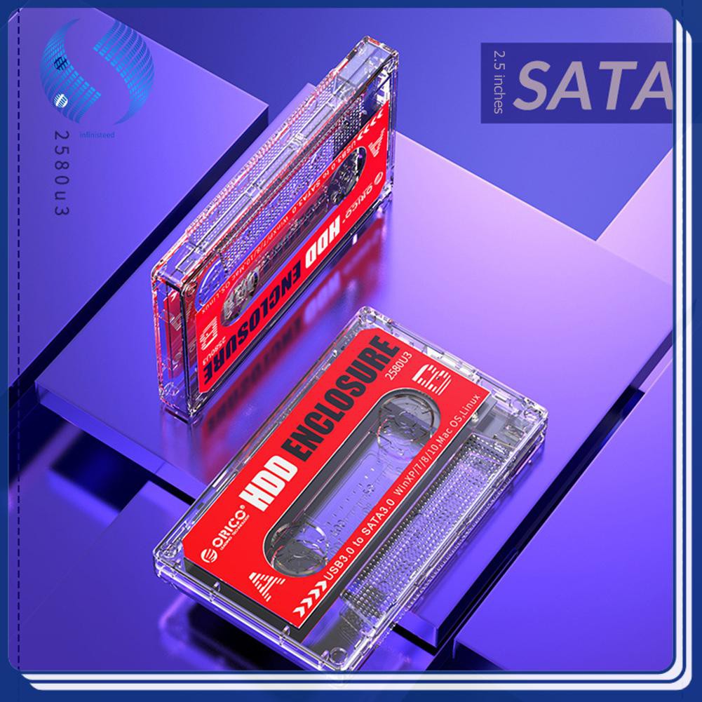 Hộp Đựng Ổ Cứng Orico 2580u3 Usb 3.0 2.5 Inch Sata Hdd Ssd | BigBuy360 - bigbuy360.vn