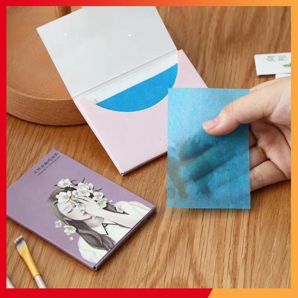 Combo 4 Gói - Giấy Thấm Dầu Gói 50 Tờ Hàng Nội Địa Nhập Khẩu (Mẫu Ngẫu Nhiên) | BigBuy360 - bigbuy360.vn