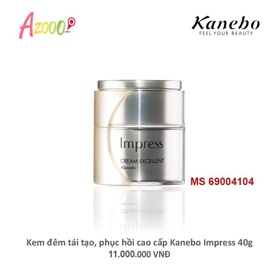 Kem đêm tái tạo, phục hồi cao cấp Kanebo Impress 40g
