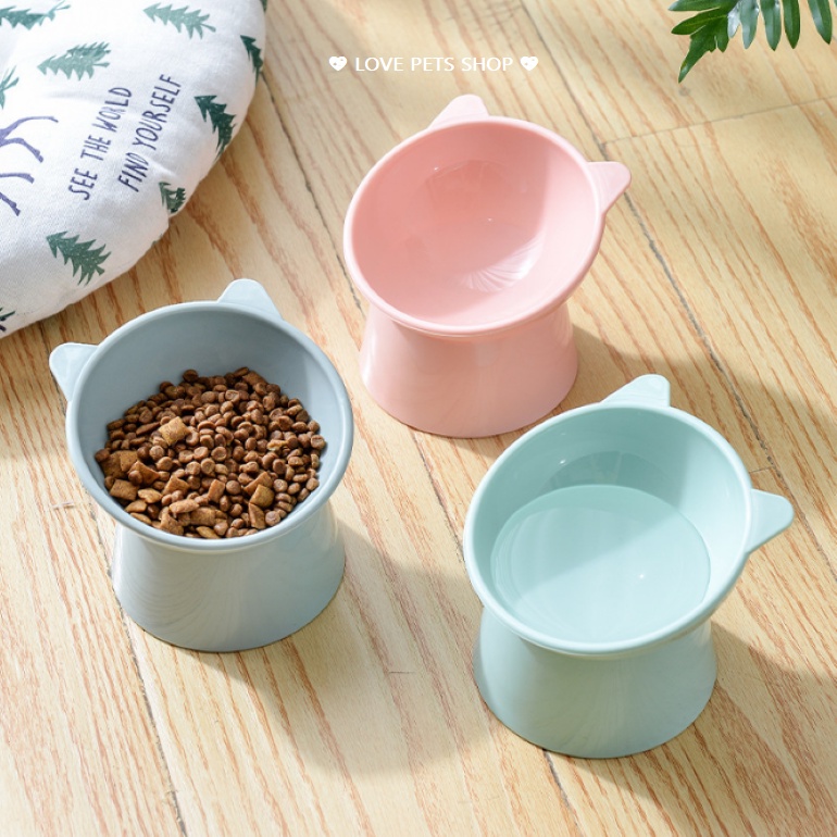 CHÉN ĂN CHO CHÓ MÈO CHỐNG GÙ LƯNG -  LOVE PETS SHOP