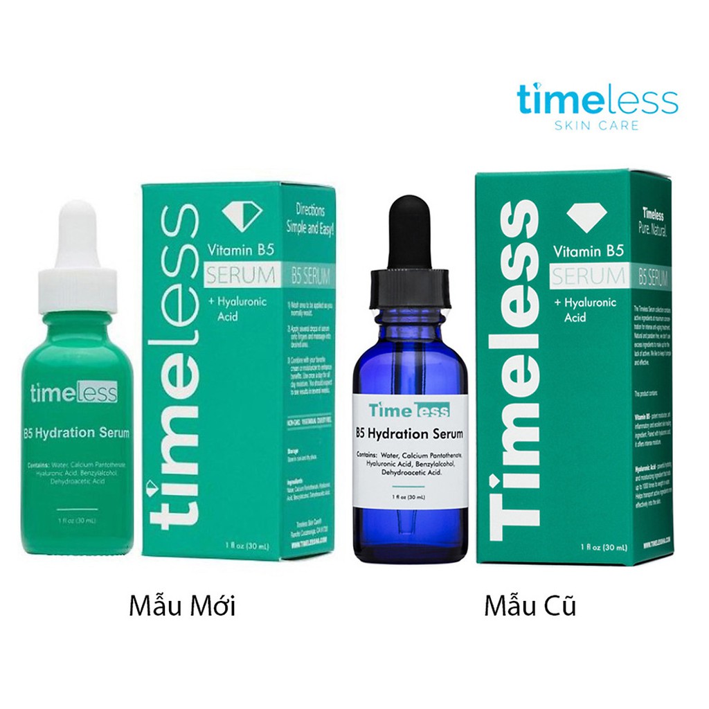 Tinh chất Timeless Vitamin B5 + Hyaluronic Acid ( 30mL )