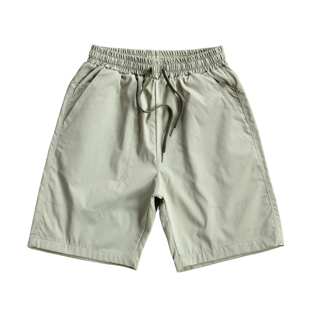 Quần Short Thể Thao Dáng Rộng Phối Túi Lớn Phong Cách Hàn Quốc Thời Trang Cho Nam Size M-3XL