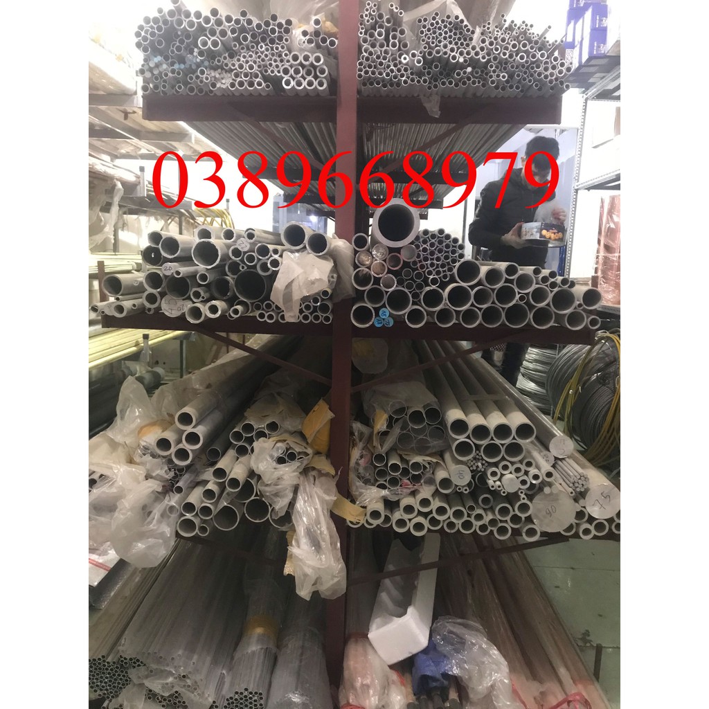 Ống Nhôm Phi 19 dày 1.2mm dài 3m