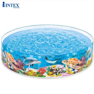 BỂ BƠI PHAO LẮP DỰNG HÌNH ĐẠI DƯƠNG INTEX 58472