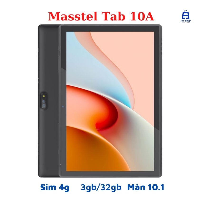 Máy tính bảng Masstel Tab 10A (3GB-32GB) Sim 4G - Hàng Chính Hãng - Bảo Hành Toàn Quốc