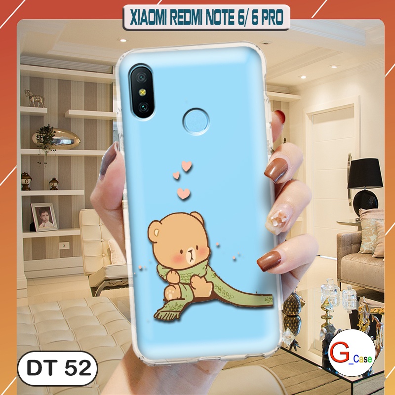 Ốp lưng dẻo XIAOMI REDMI NOTE 6 / NOTE 6 PRO  - in hình