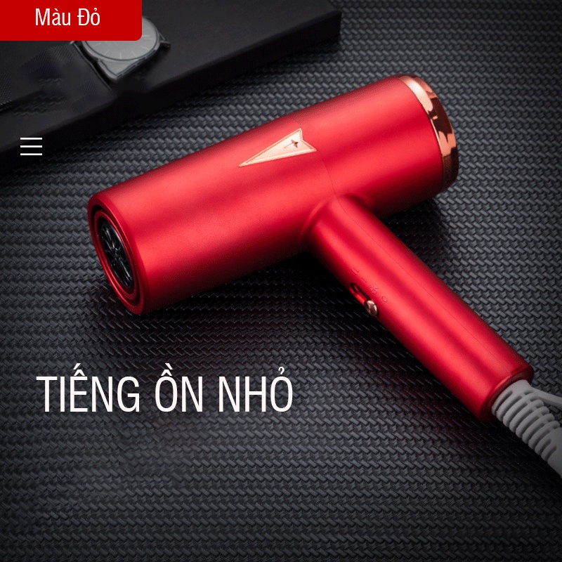 Máy sấy tóc tạo kiểu GW 6582, 2 chiều nóng lạnh, 2 tốc độ gió, Công suất 2800W