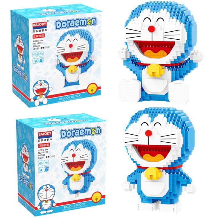 Bộ xếp hình 1000 miếng mô hình Doraemon (Có sẵn + Ảnh thật))