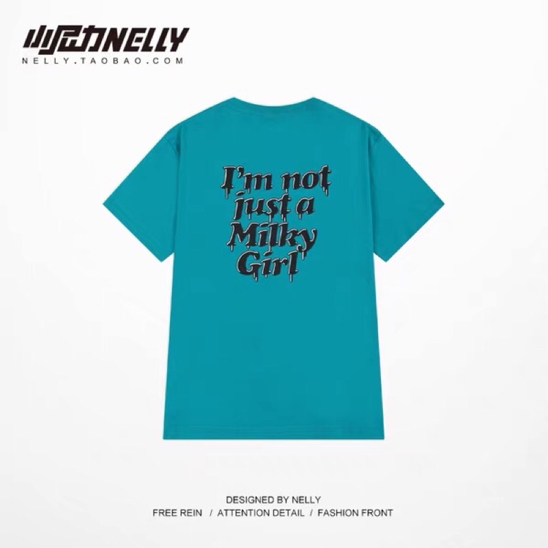 Áo phông nelly heybig sale (có sẵn) justa milky girl