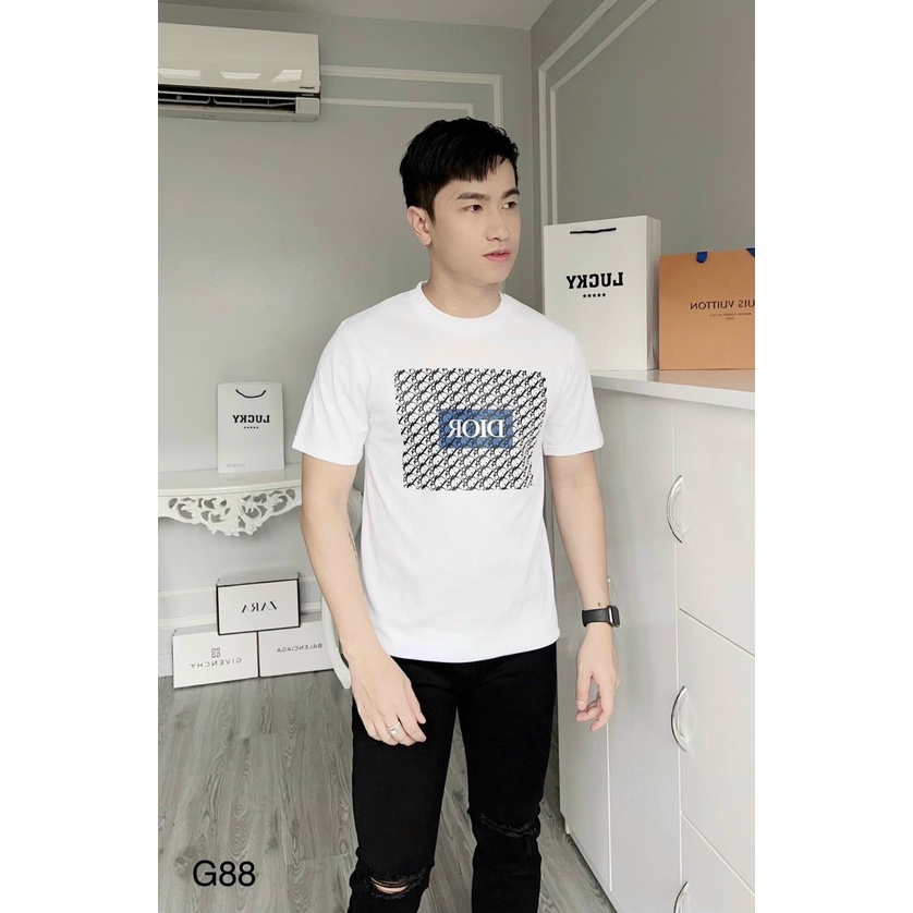 Áo thun nam cổ tròn King168 , áo phông nam cao cấp HH52
