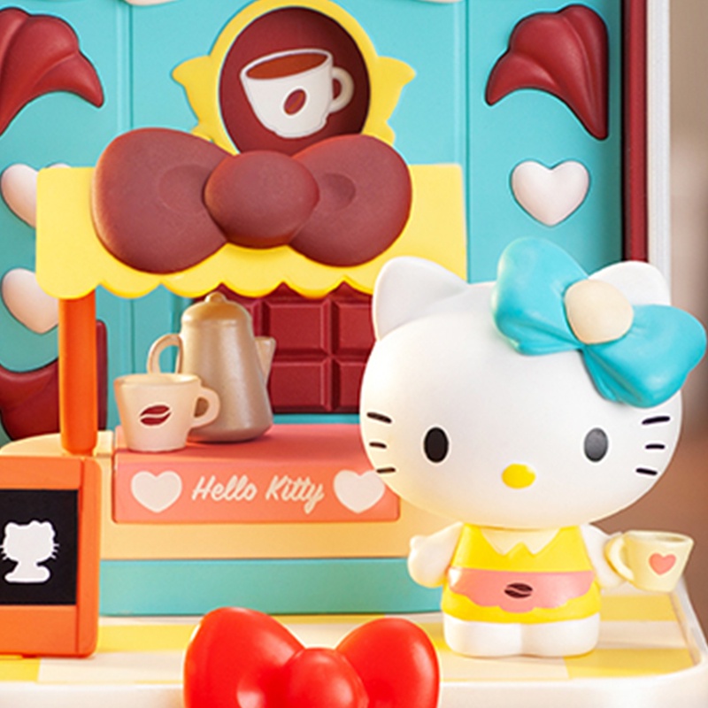 Hộp đựng thức ăn POP MART hình Hello Kitty ngộ nghĩnh