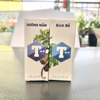Bộ đôi siêu chế phẩm dưỡng mầm, kích rễ dành cho phong lan, dặc biệt phi điệp đột biến dưỡng chất T++ 15ml