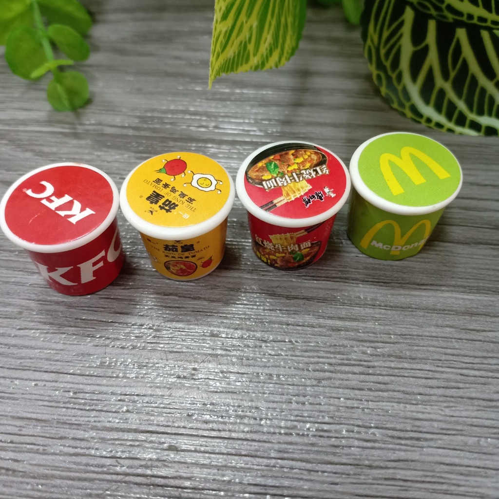 hộp mì ăn liền mini đồ chơi mô phỏng cho búp bê