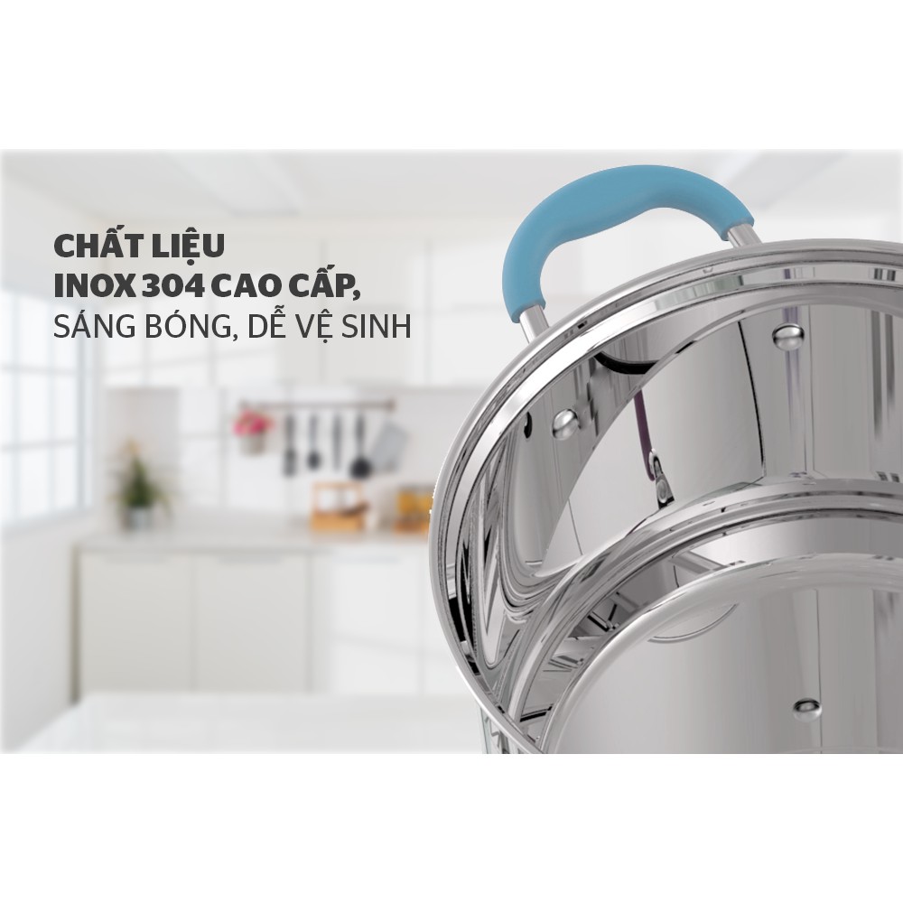 BỘ NỒI INOX 304 5 ĐÁY SUNHOUSE