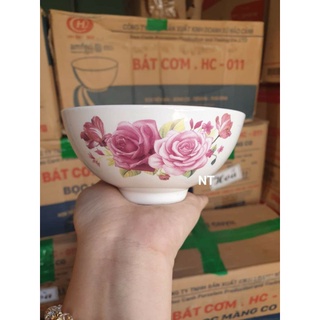 🍒Combo 10 Chén sứ HC hình hoa cao cấp