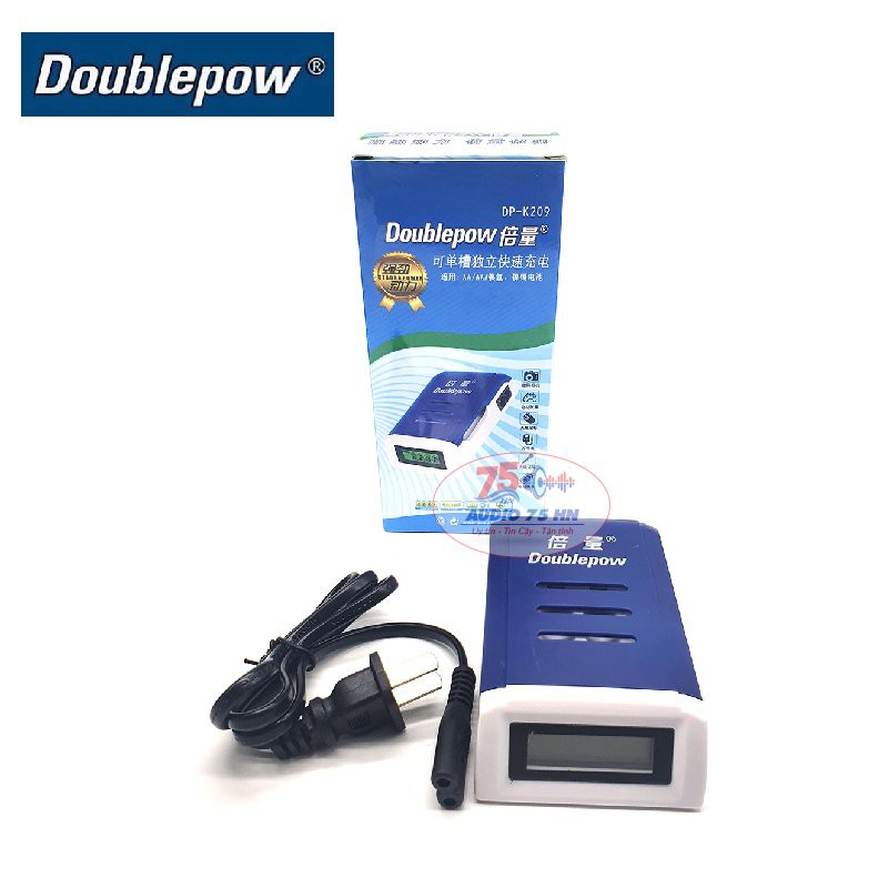 {Chính hãng} Pin sạc AA dung lượng cao Doublepow AA 3000mAh có bán kèm sạc Doublepow K209