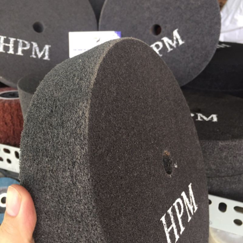 Bánh nỉ xám đánh bóng 150x50x16mm