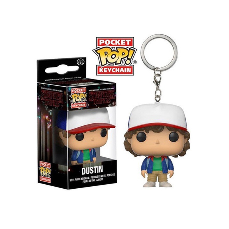 1 Móc Khóa Mô Hình Nhân Vật Phim Stranger Things Bằng PVC